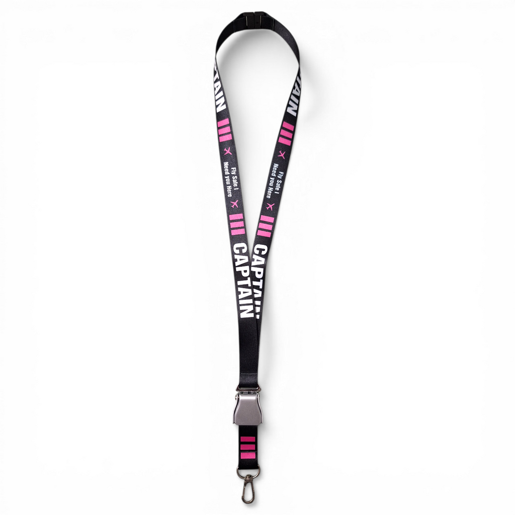 CAPTAIN PINK 3 GALONES LANYARD SEAT BELT