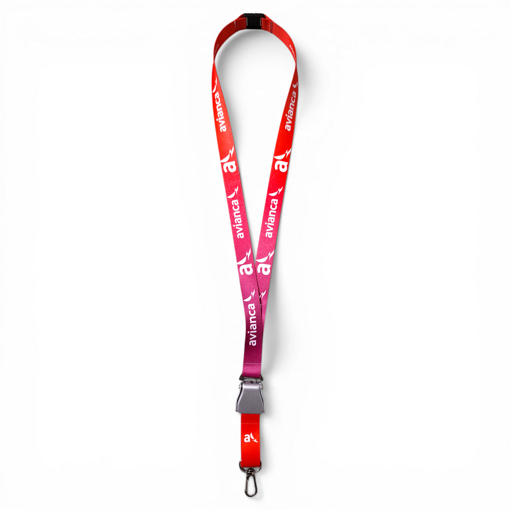 AVIANCA DEGRADE LANYARD SEAT BELT