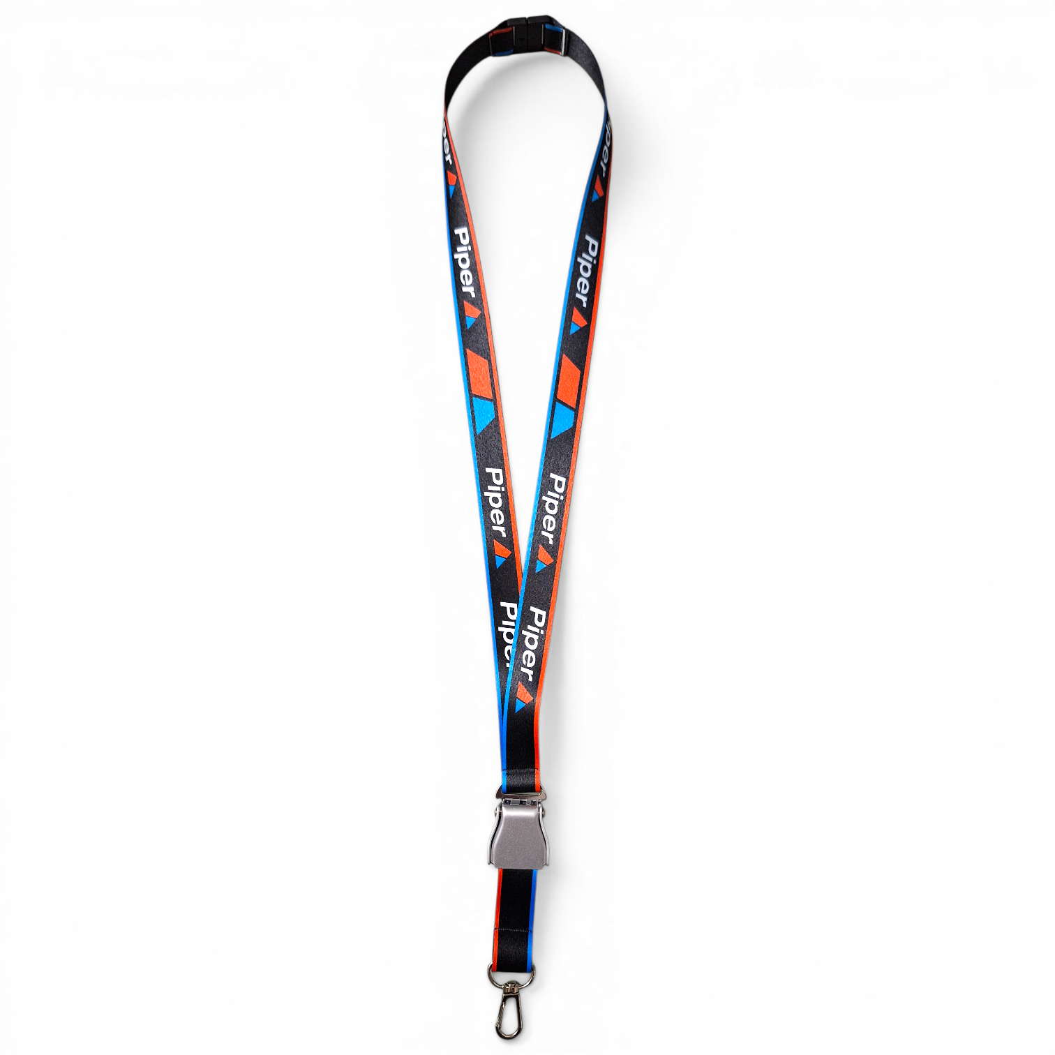 PIPER LANYARD SEAT BELT BORDES ROJO Y AZUL