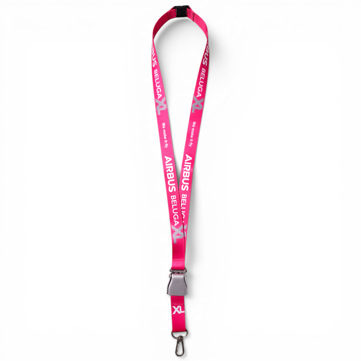 BELUGA XL AIRBUS ROSADO LANYARD