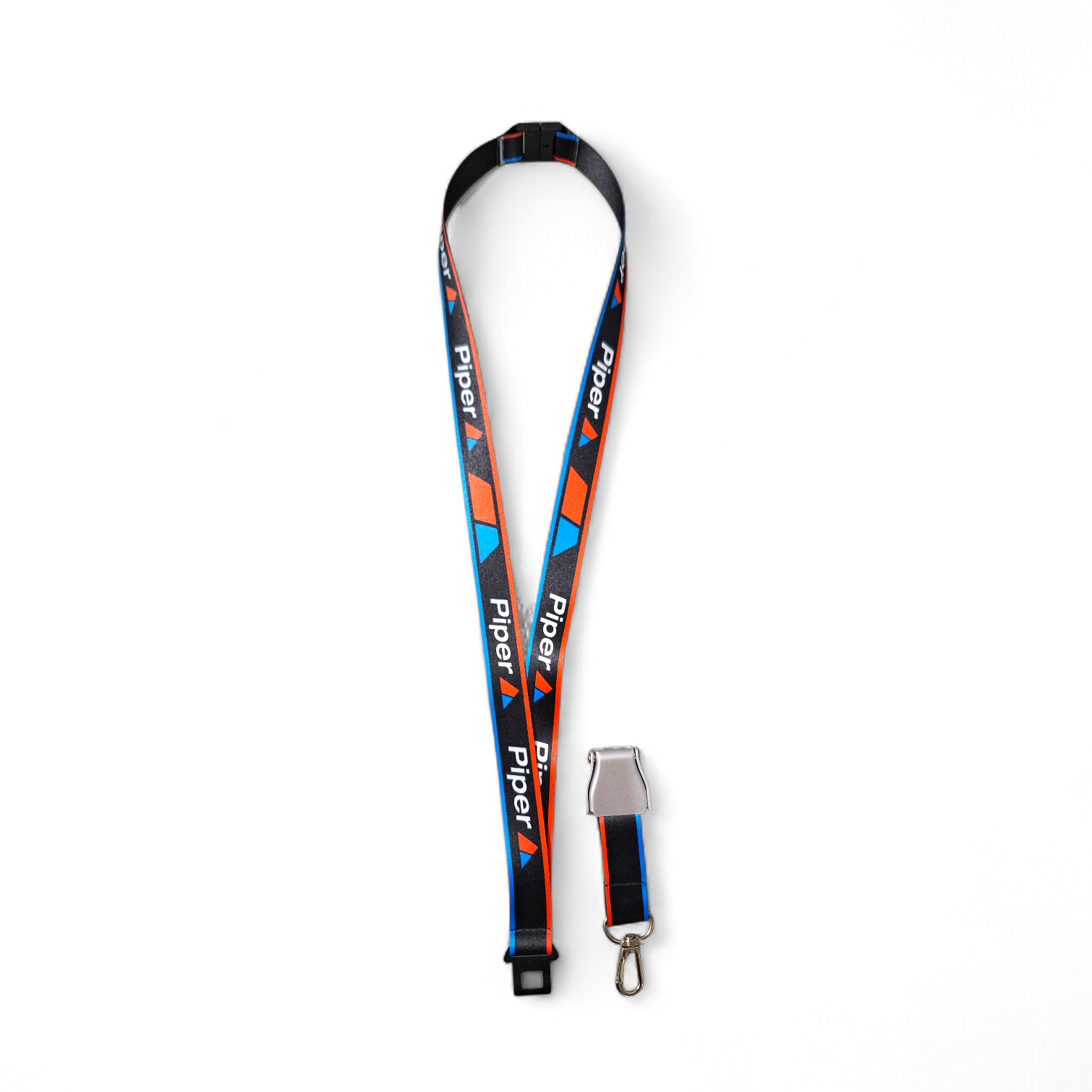 PIPER LANYARD SEAT BELT BORDES ROJO Y AZUL