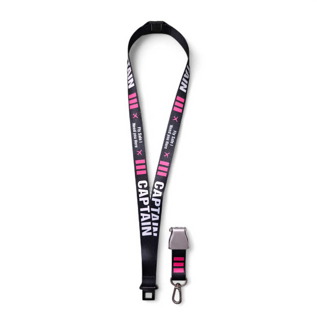 CAPTAIN PINK 3 GALONES LANYARD SEAT BELT