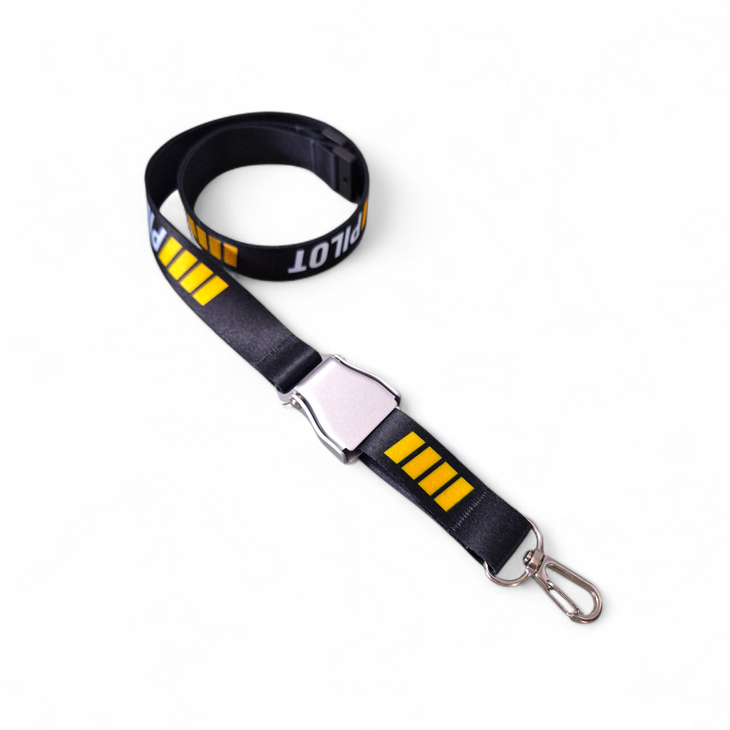 PILOT 4 GALONES LANYARD SEAT BELT