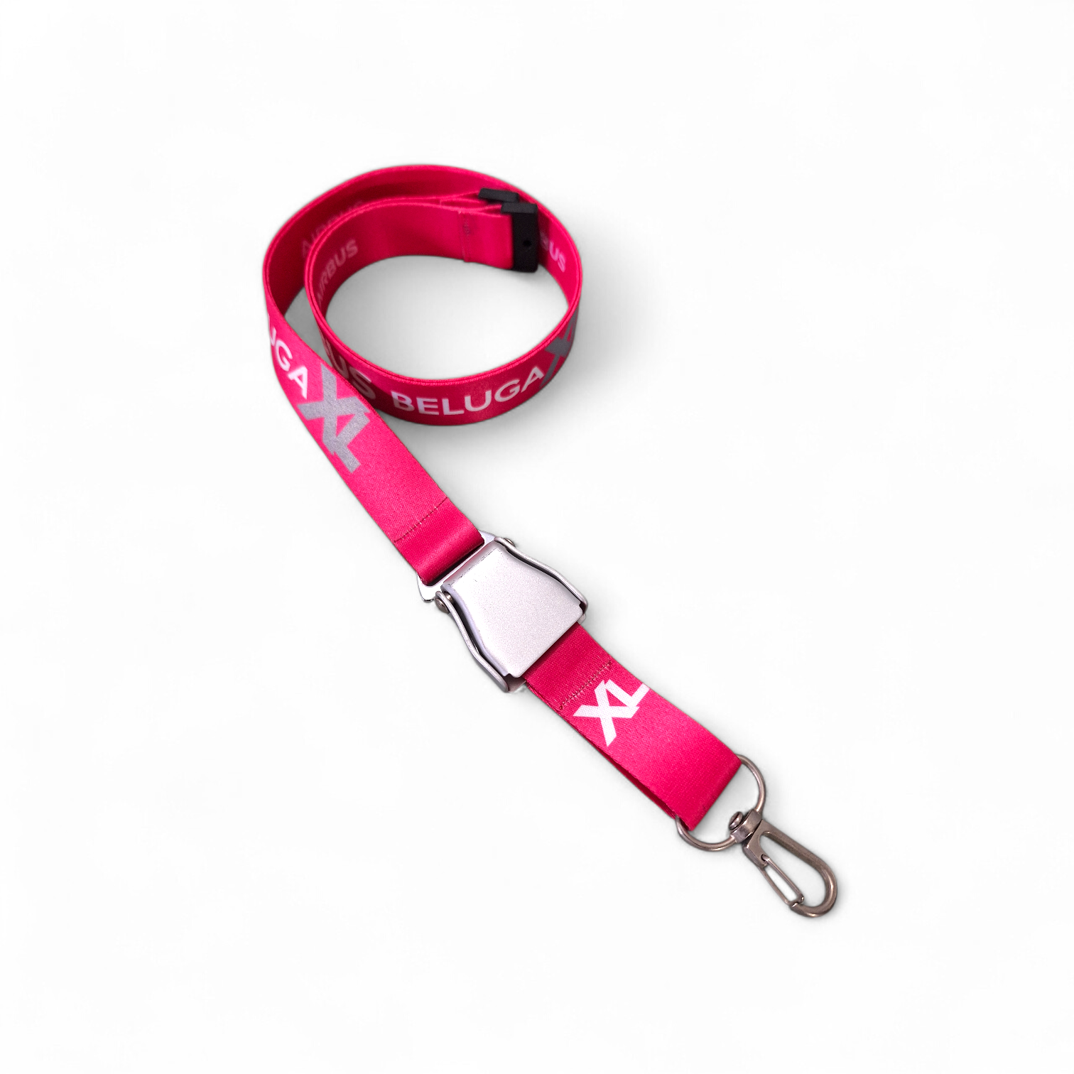BELUGA XL AIRBUS ROSADO LANYARD