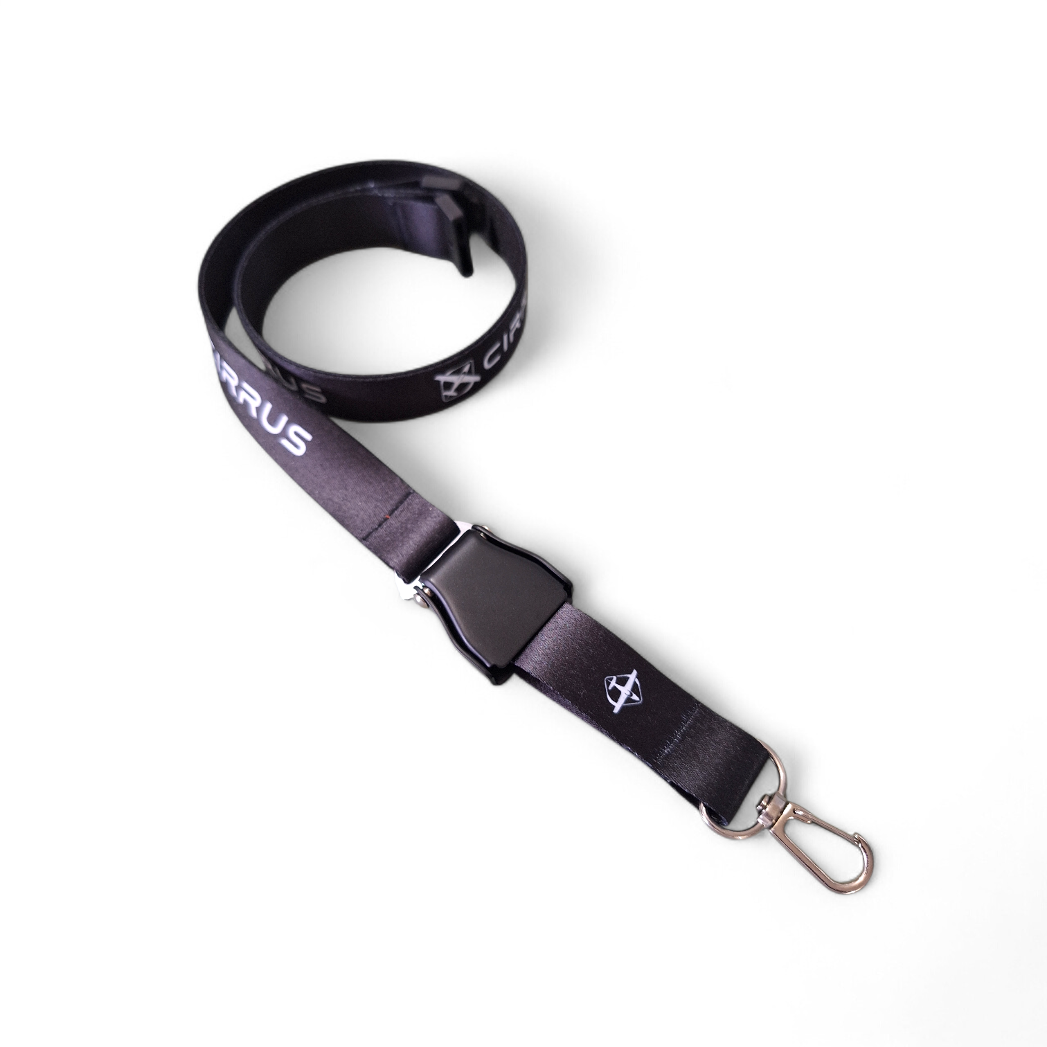 CIRRUS LANYARD SEAT BELT CHAPA NEGRA
