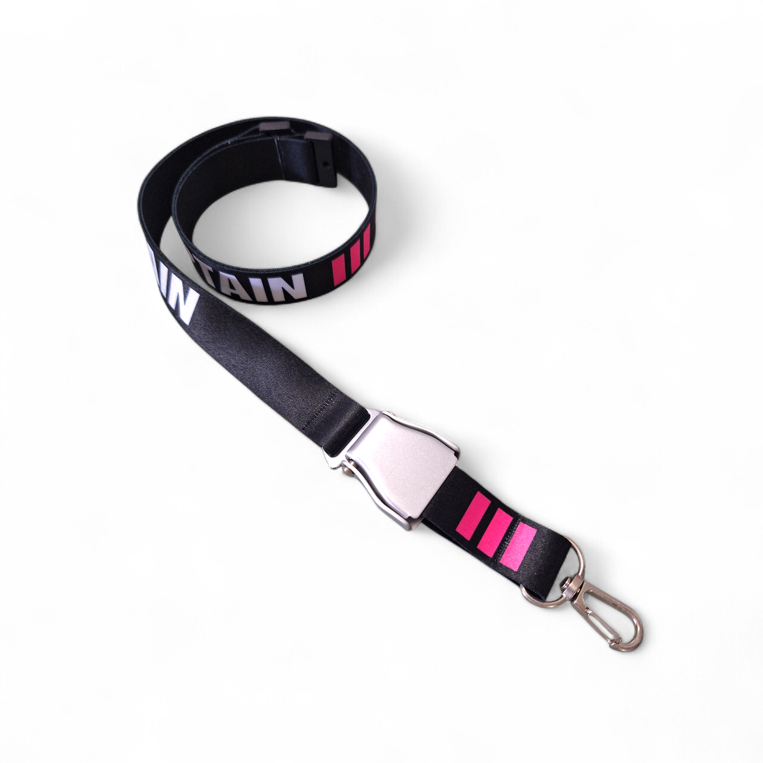 CAPTAIN PINK 3 GALONES LANYARD SEAT BELT