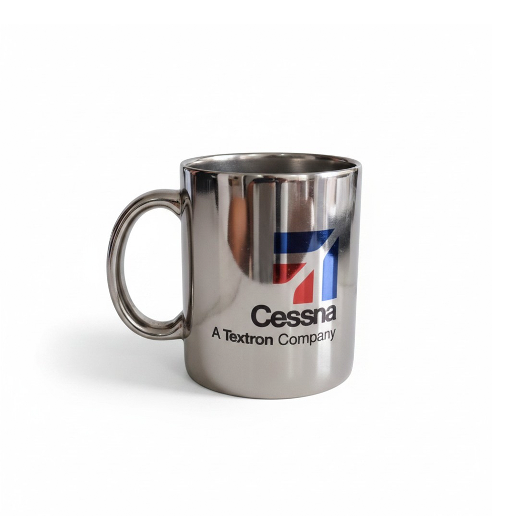 MUG CESSNA METALIZADO