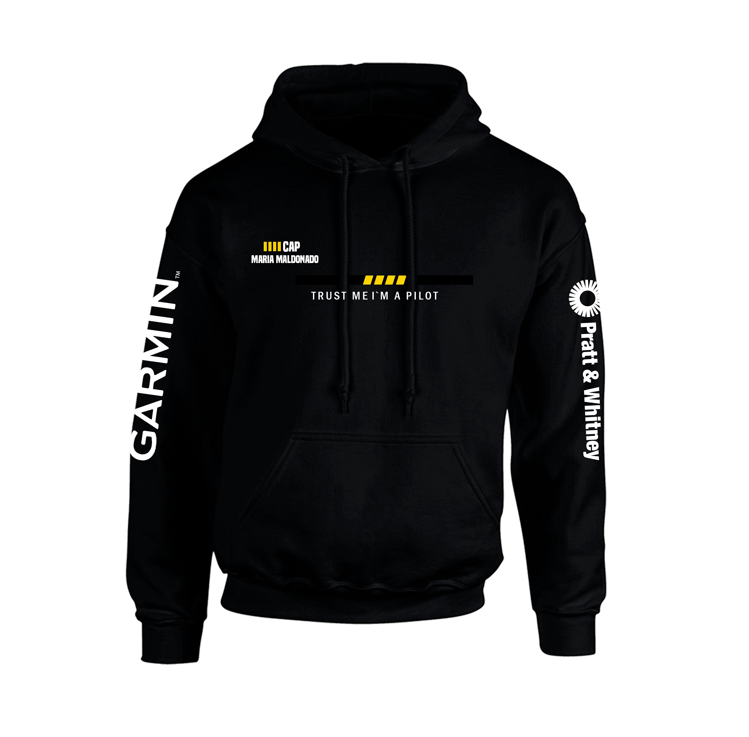 HOODIE PILOT  TRUST ME NOMBRE PERSONALIZADO
