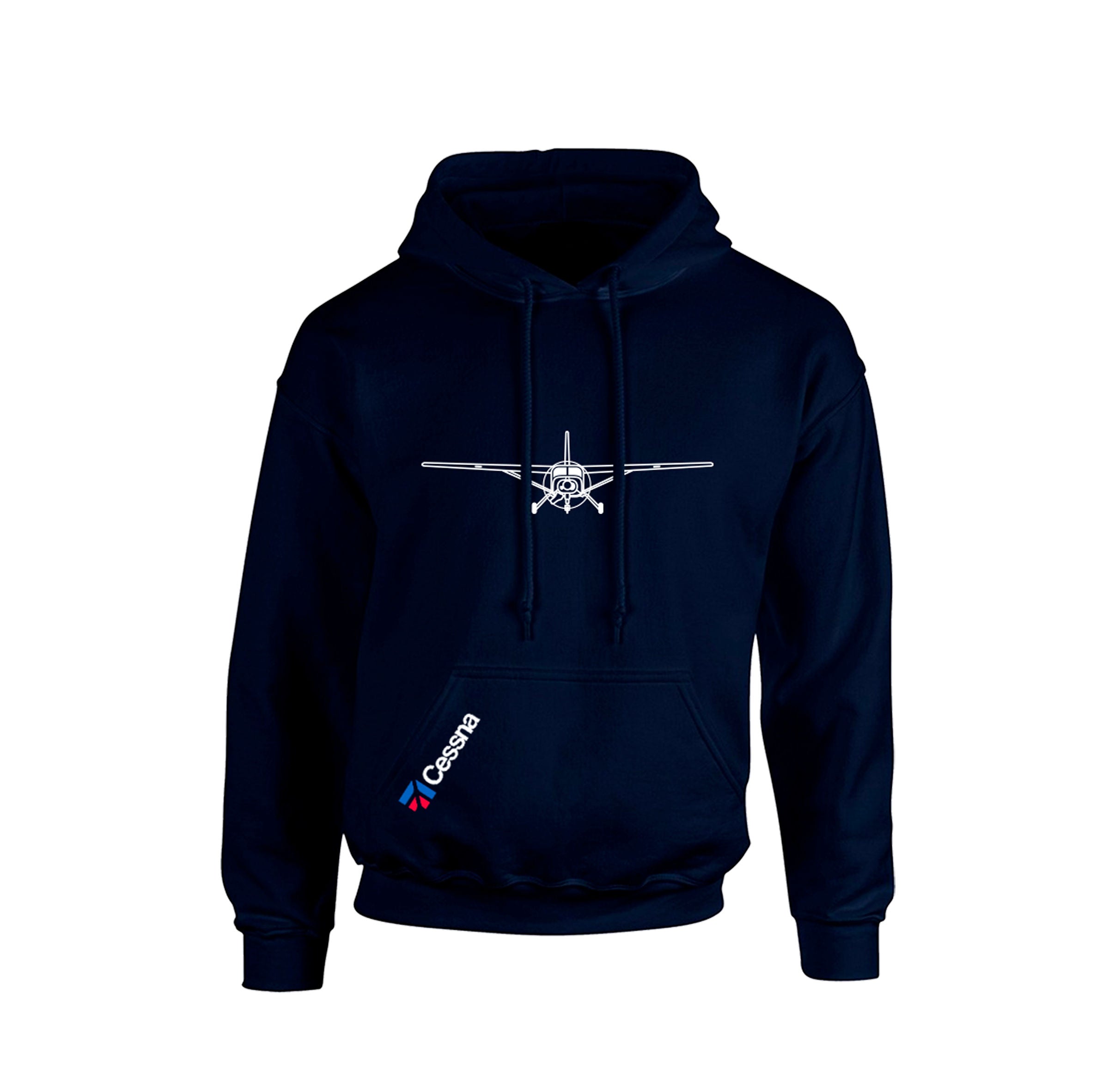 HOODIE CESSNA CON AVION