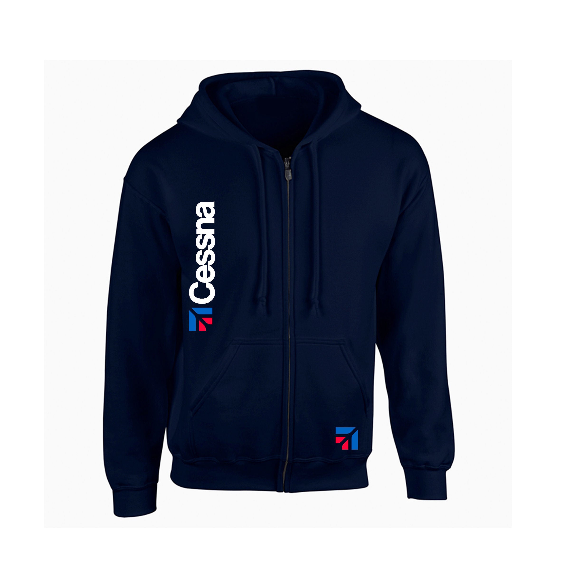 HOODIE CREMALLERA CESSNA