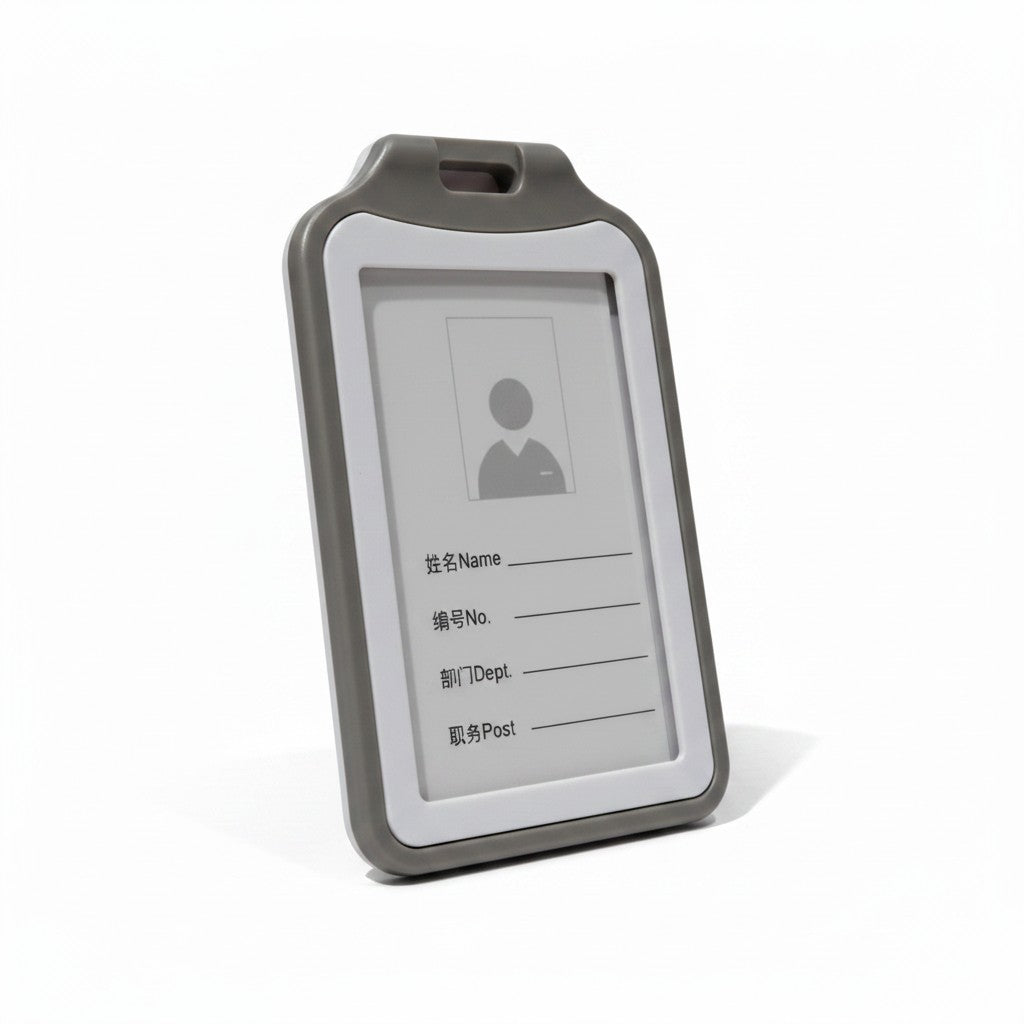 PORTA CARNET DOBLE MARCO GRIS