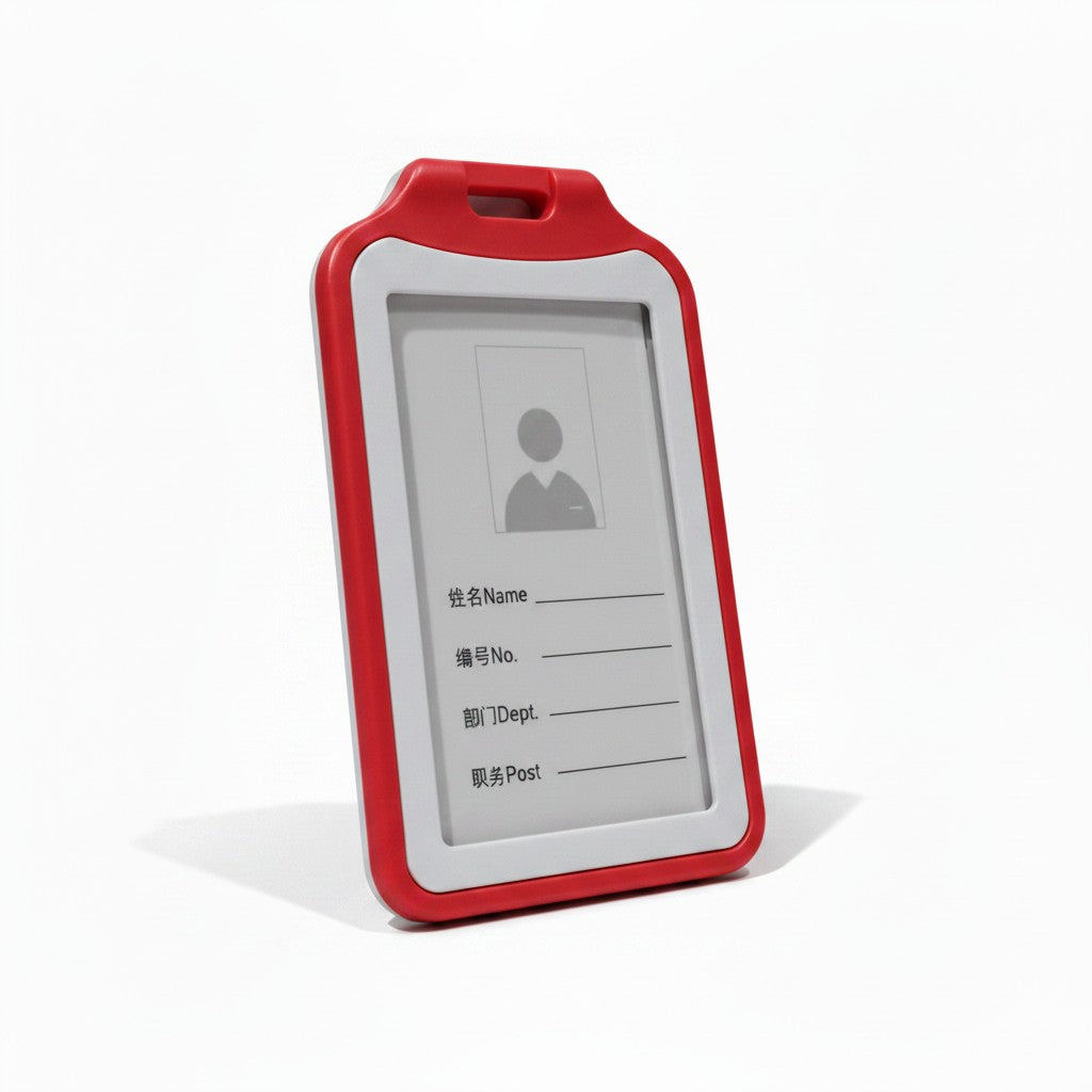 PORTA CARNET DOBLE MARCO ROJO