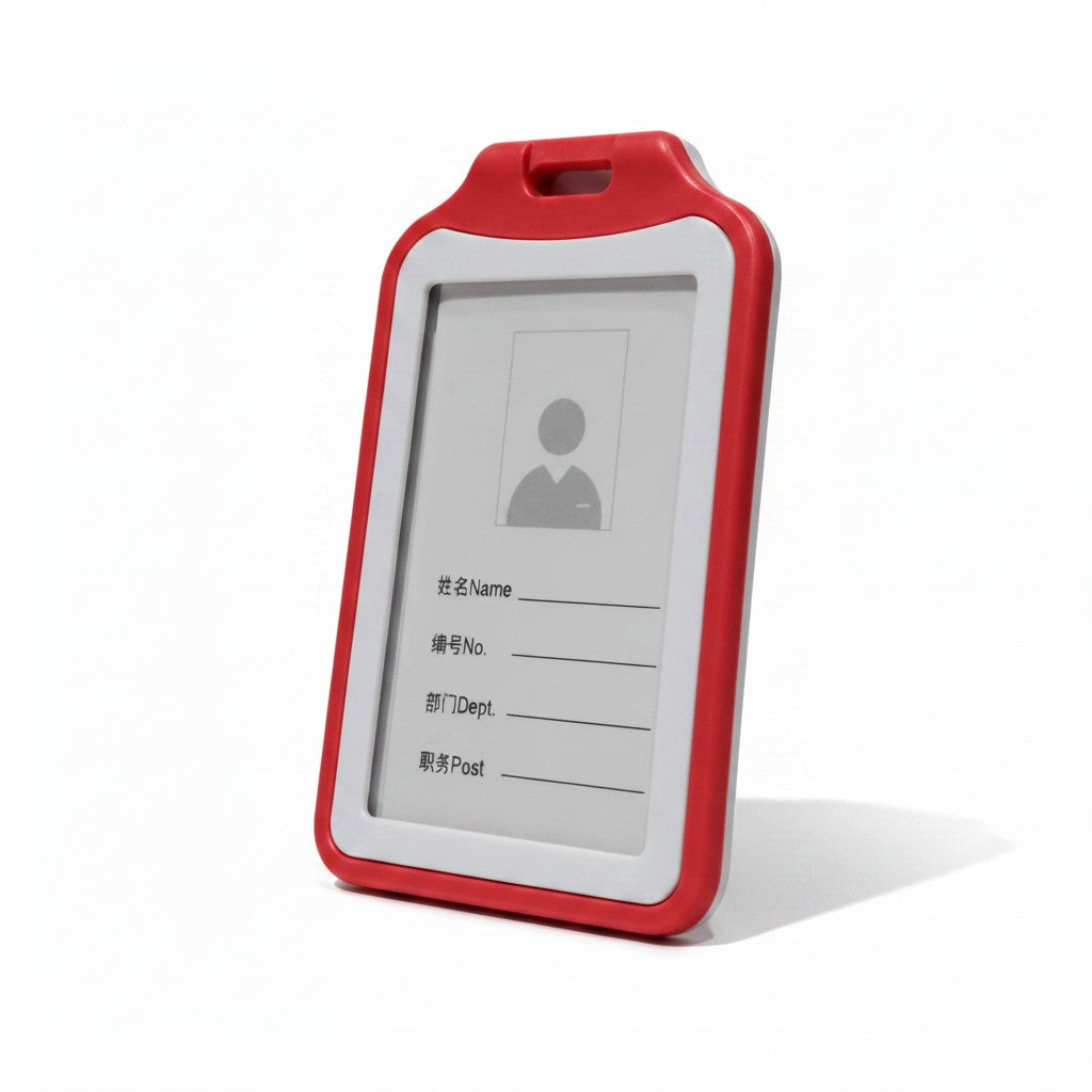 PORTA CARNET DOBLE MARCO ROJO