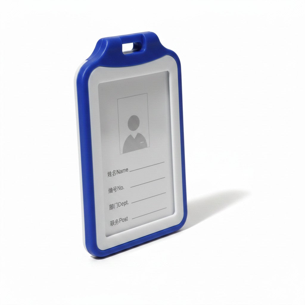 PORTA CARNET DOBLE MARCO AZUL