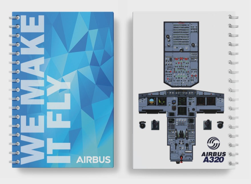 CUADERNO AIRBUS A320 COCKPIT MOCKUP