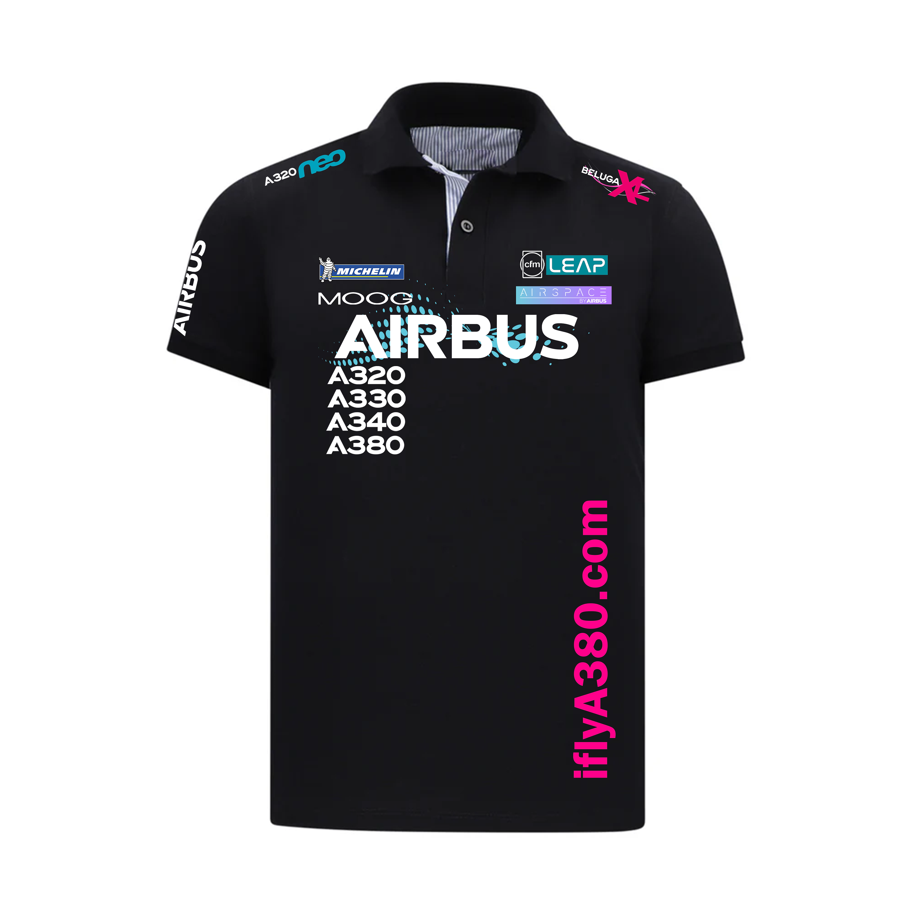 CAMISETA POLO AIRBUS NASCAR