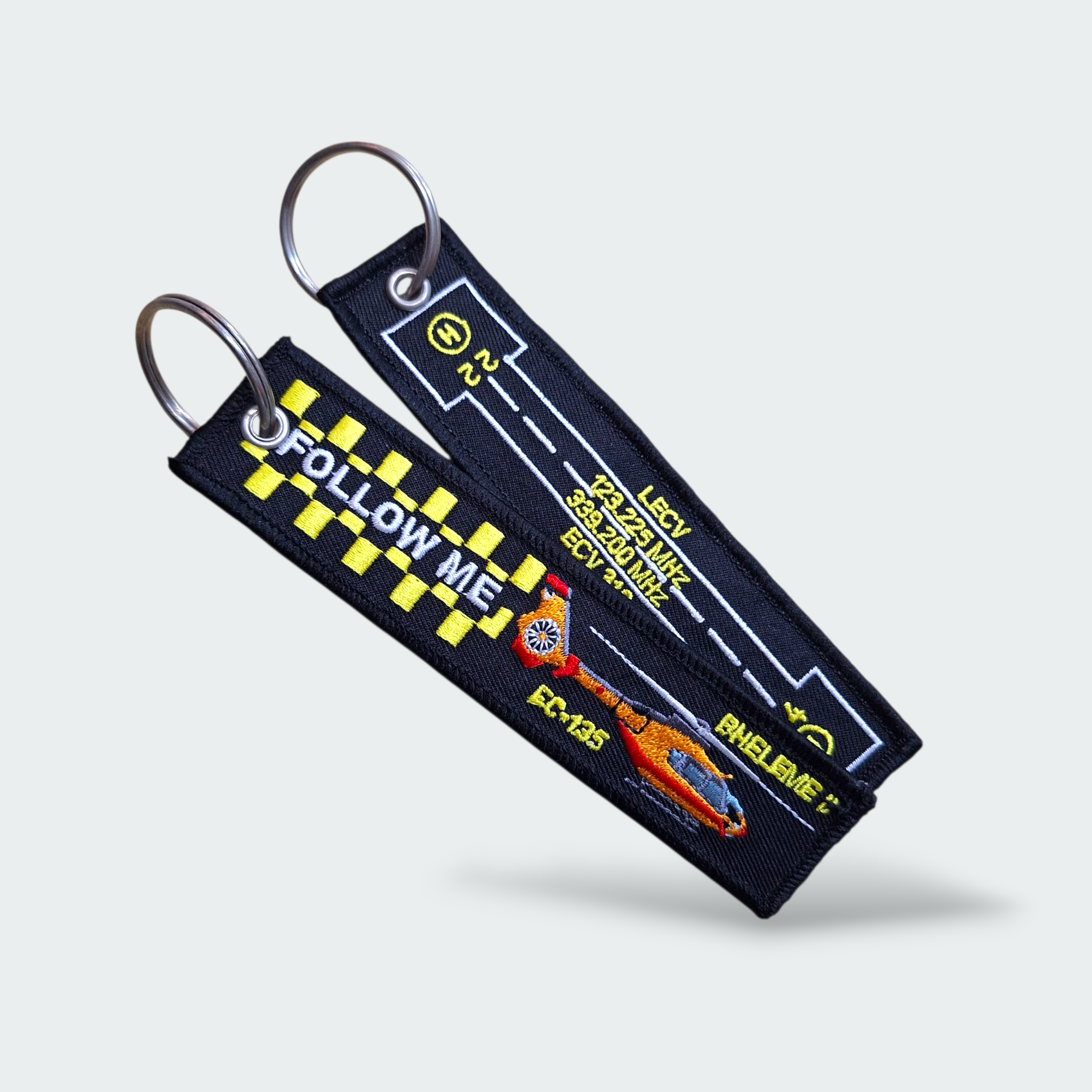 LLAVERO  HELICOPTERO FOLLOW ME