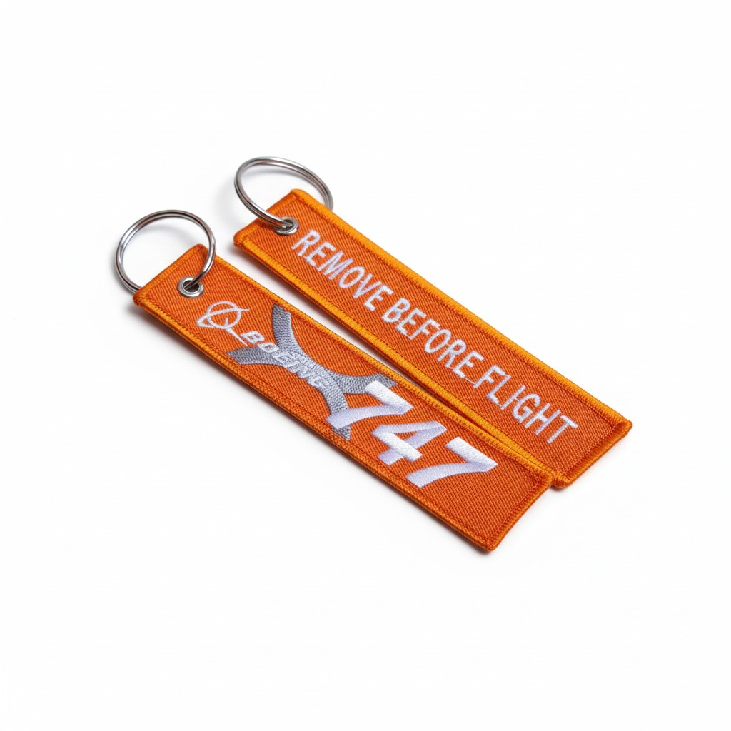 BOEING 747 "REMOVE BEFORE FLIGHT" LLAVERO