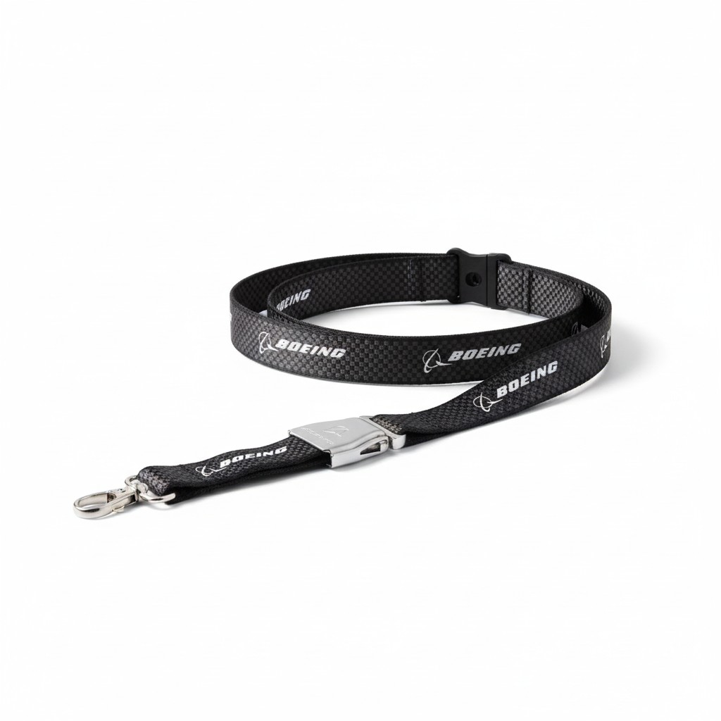 BOEING FIBRA DE CARBON LANYARD