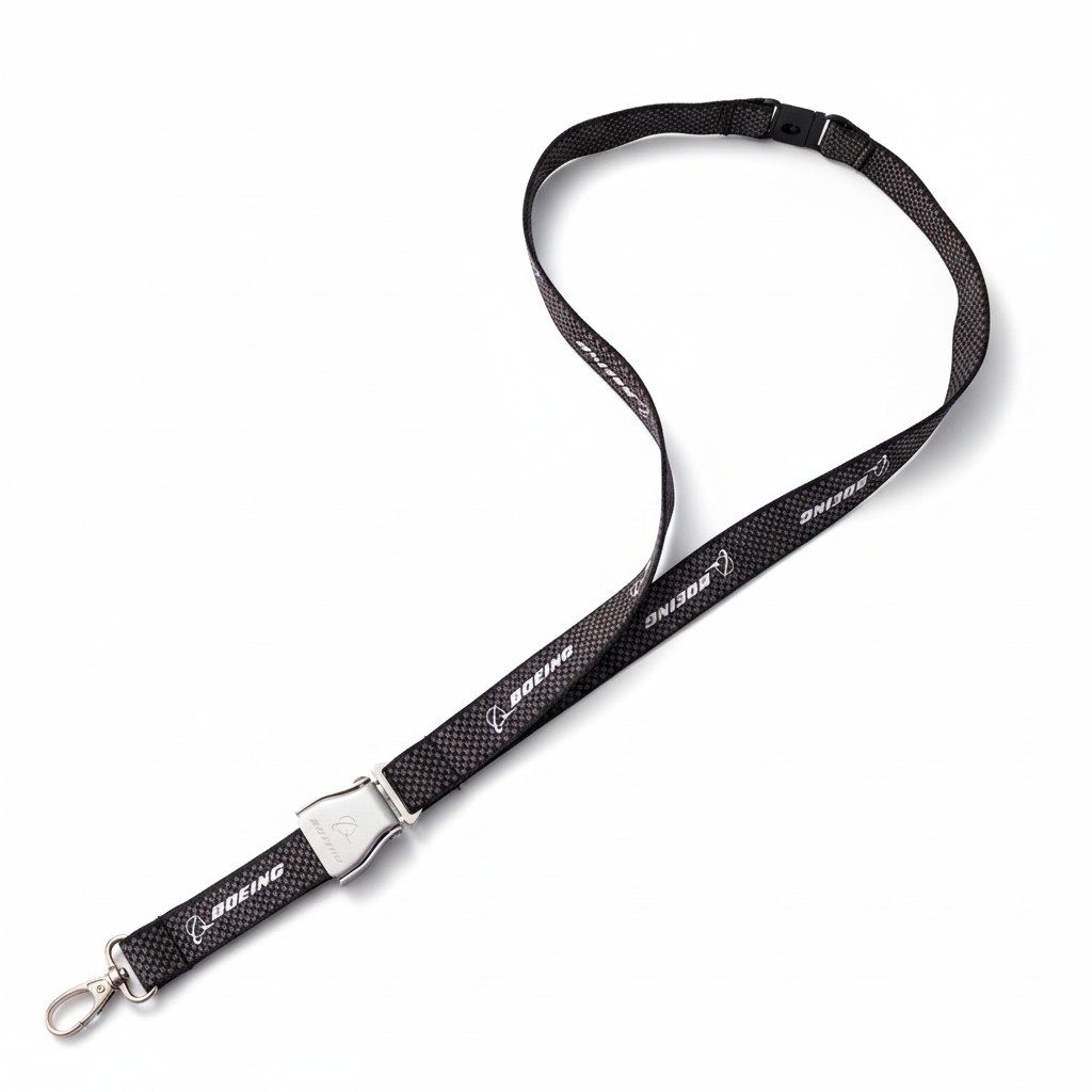 BOEING FIBRA DE CARBON LANYARD