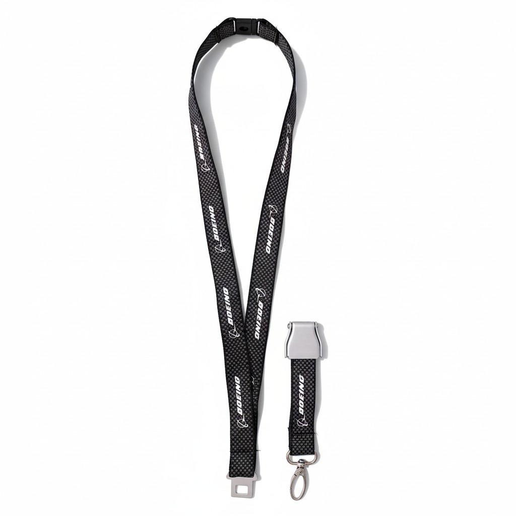 BOEING FIBRA DE CARBON LANYARD