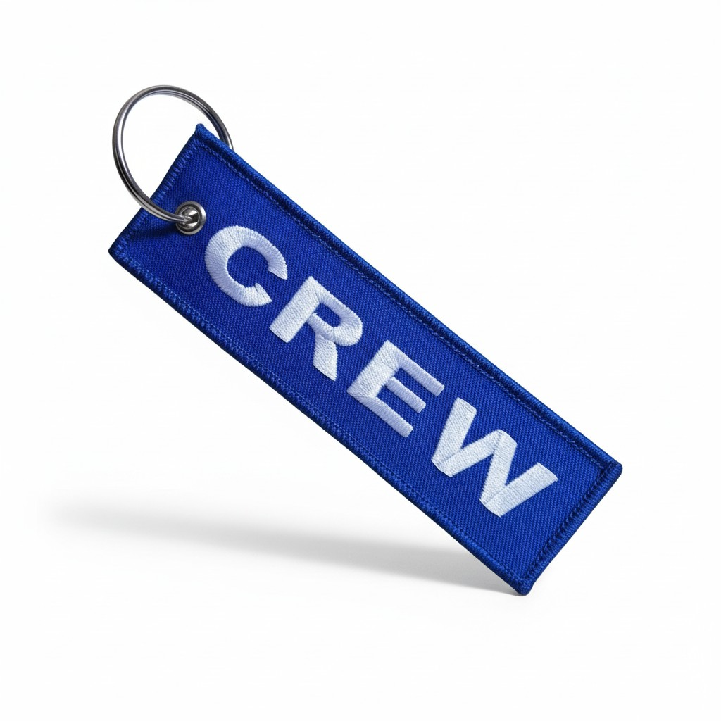 CREW AZUL LLAVERO