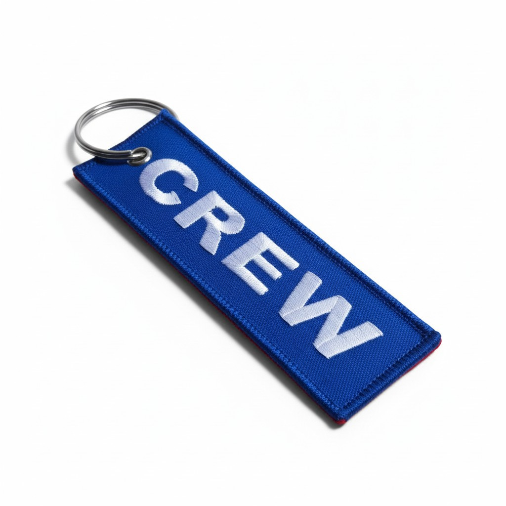 CREW AZUL LLAVERO