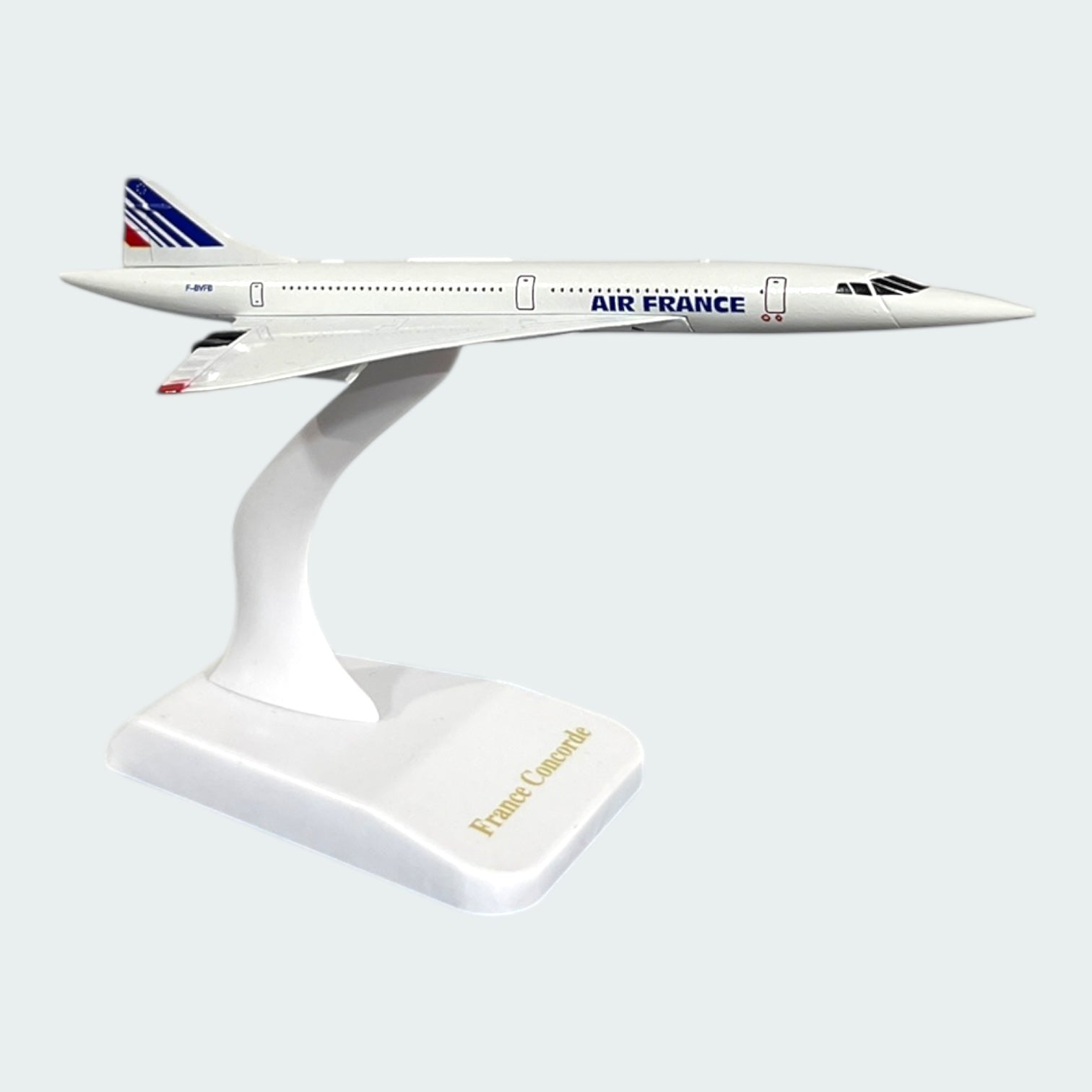 AVIÓN A ESCALA - CONCORDE AIR FRANCE  14CM