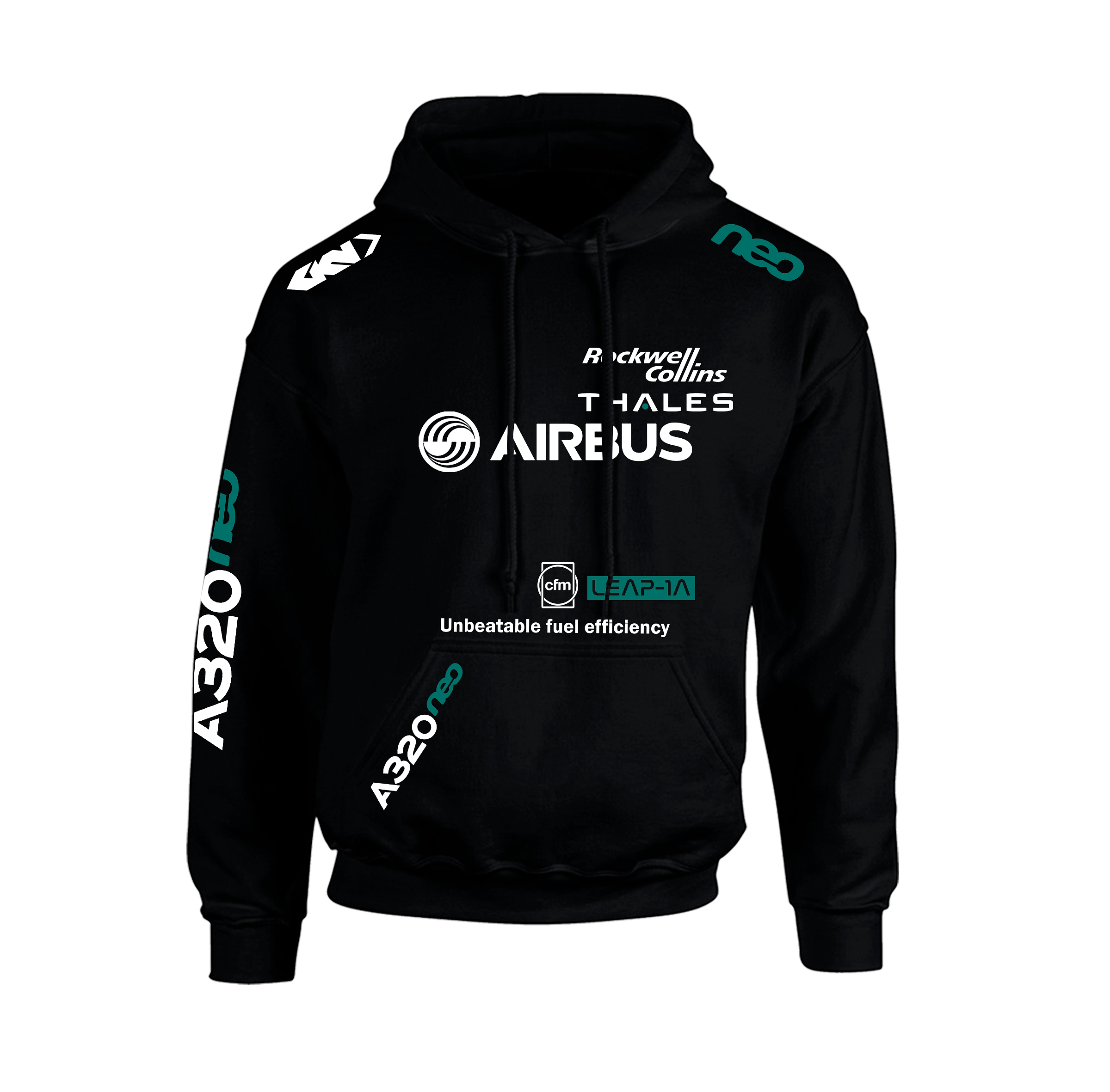 HOODIE AIRBUS A320 NEO TIPO NASCAR