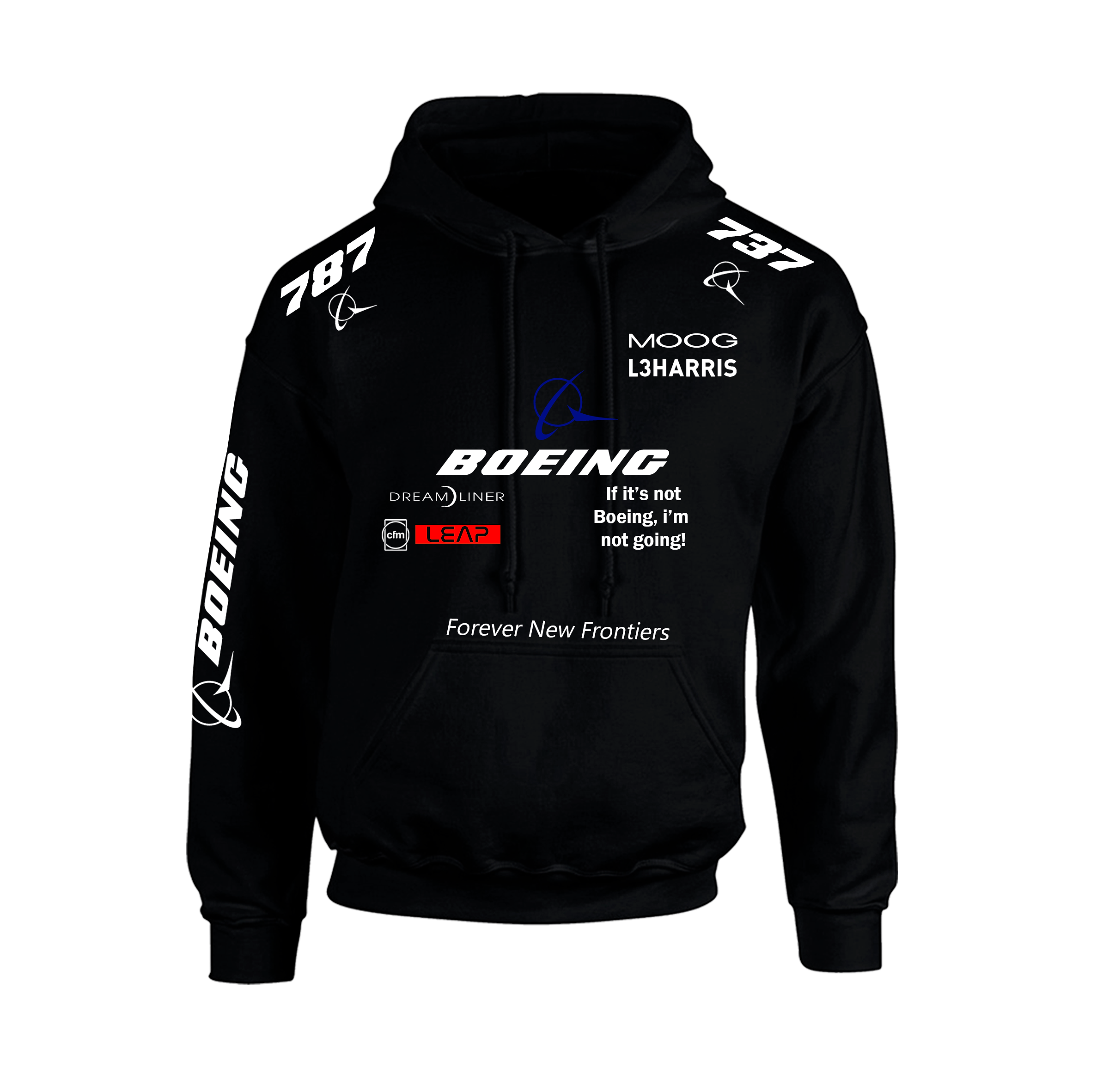 HOODIE BOEING FAMILY TIPO NASCAR