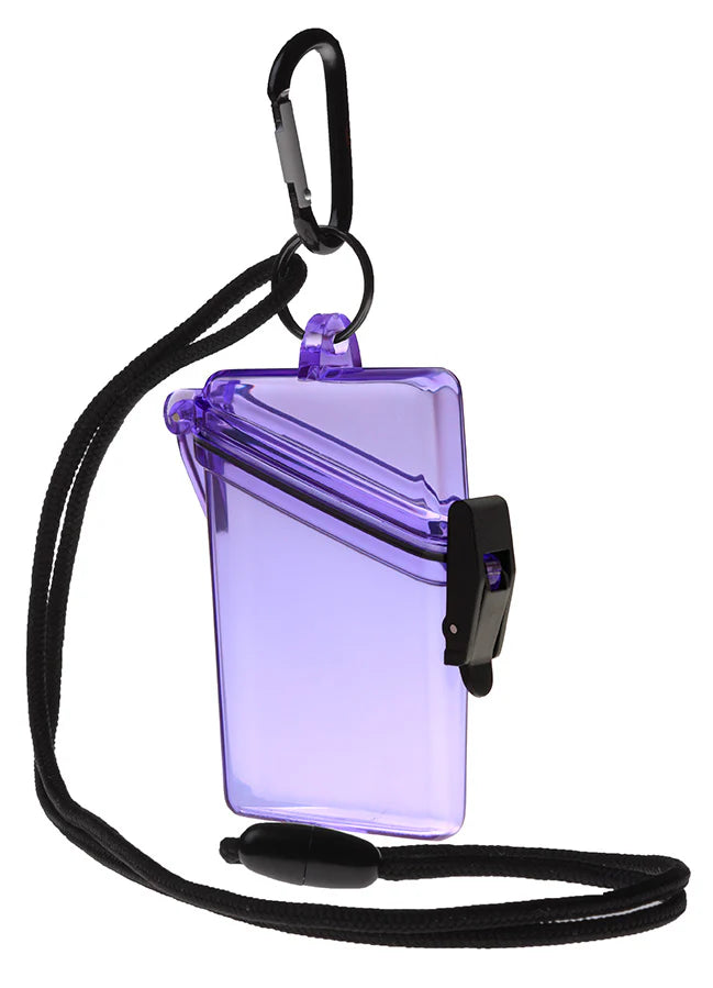 PORTA DOCUMENTOS IMPERMEABLE WITZ MORADA
